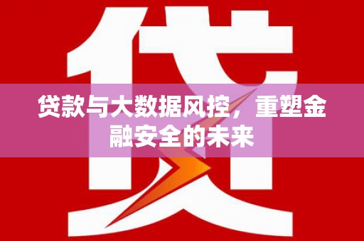 沐川贷款与大数据风控，重塑金融安全的未来