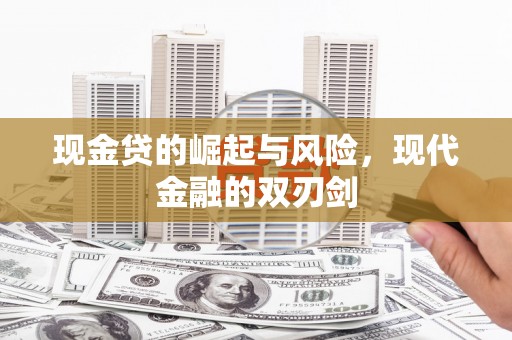 颍上现金贷的崛起与风险，现代金融的双刃剑