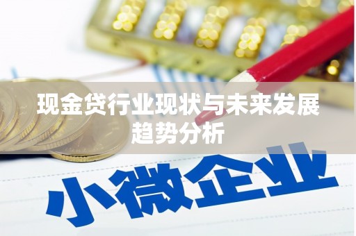 大兴安岭现金贷行业现状与未来发展趋势分析