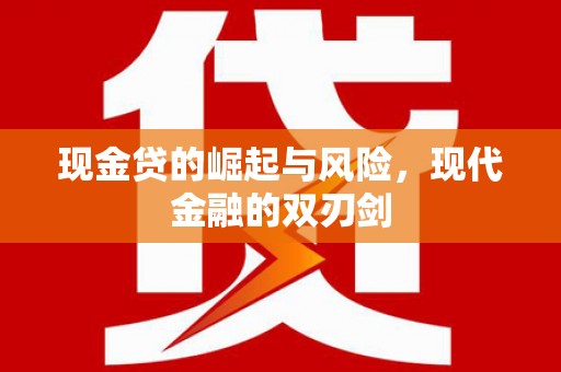 舞钢现金贷的崛起与风险，现代金融的双刃剑