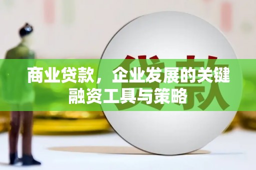 大甲商业贷款，企业发展的关键融资工具与策略