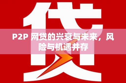 江华P2P 网贷的兴衰与未来，风险与机遇并存