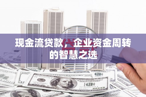 涡阳现金流贷款，企业资金周转的智慧之选