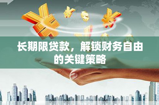 前金长期限贷款，解锁财务自由的关键策略