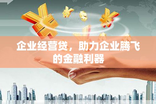 崇仁企业经营贷，助力企业腾飞的金融利器