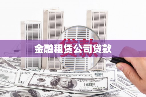 阳信金融租赁公司贷款