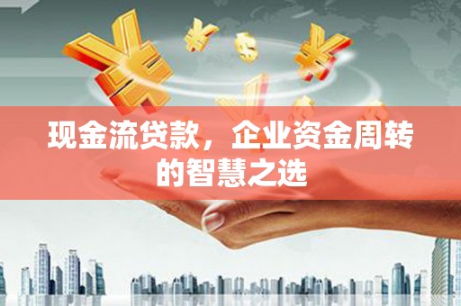 赣县现金流贷款，企业资金周转的智慧之选