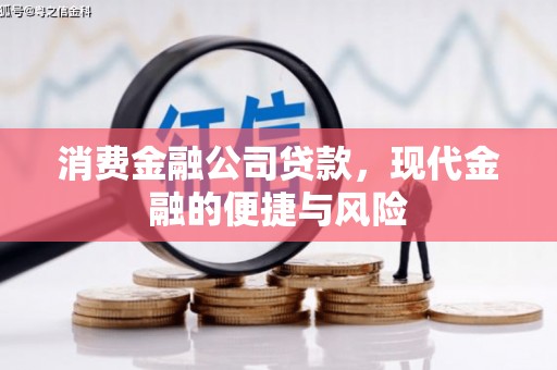 瑶海消费金融公司贷款，现代金融的便捷与风险