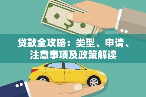 天元贷款全攻略：类型、申请、注意事项及政策解读